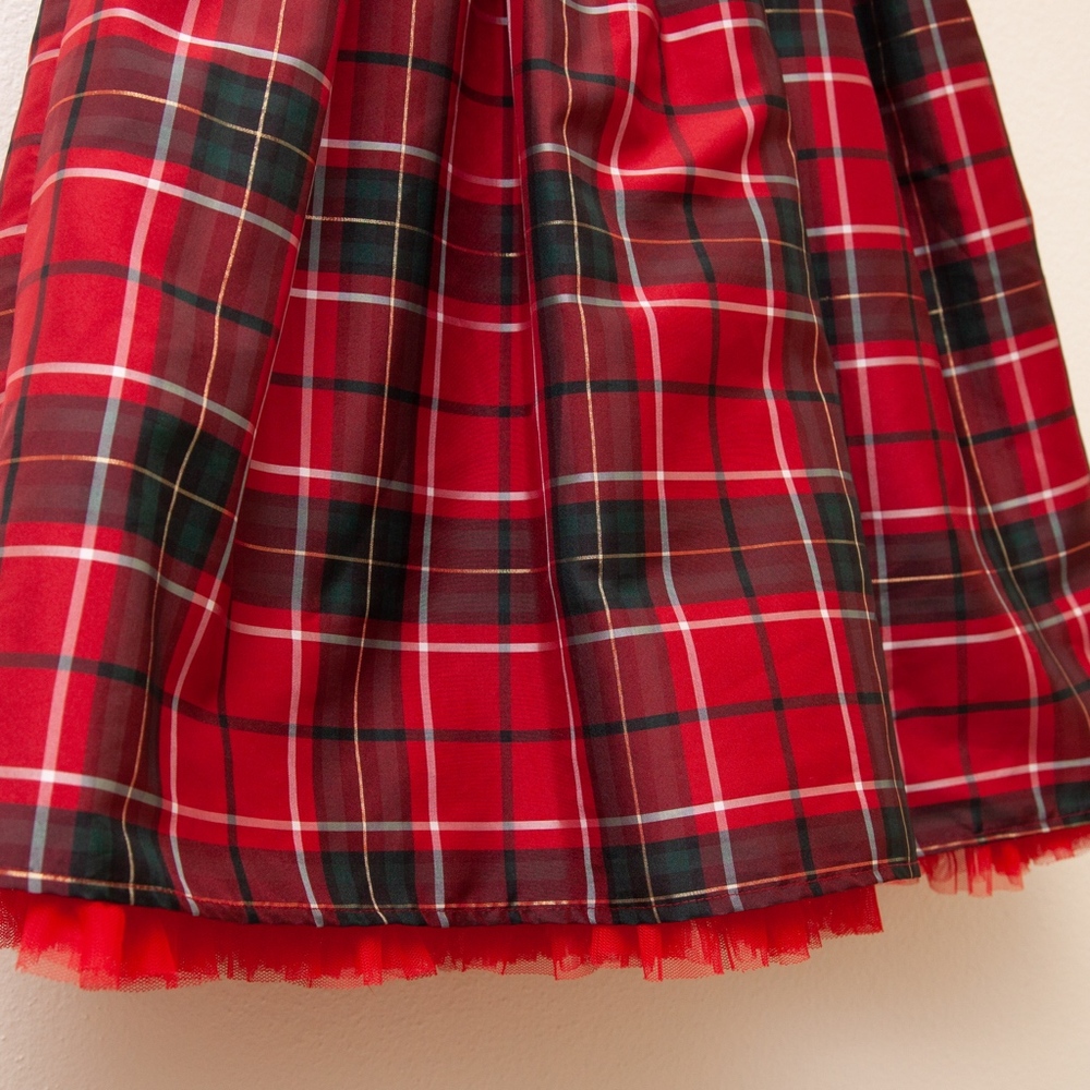 Plaid Holiday Dress - Picture 4 of 8